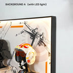 Wall Display Frame for LEGO® Star Wars™ Helmet Series (75328＆75349＆75304＆75327)