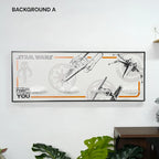 Wall Display Frame for LEGO® Star Wars™ Helmet Series (75328＆75349＆75304＆75327)
