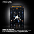 Cornice da parete per LEGO® Star Wars™ Il caccia stellare N-1 dei Mandaloriani (75442)