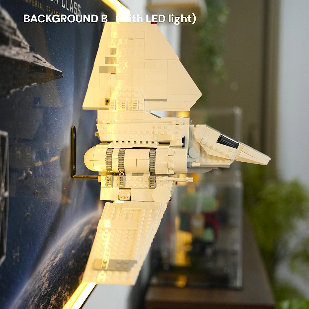 Wall Display Frame for LEGO® Star Wars™ Imperial Lambda-Class Shuttle (75459)