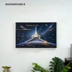 Wall Display Frame for LEGO® Star Wars™ Imperial Lambda-Class Shuttle (75459)