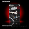 Wall Display Frame for LEGO® Star Wars™ Millennium Falcon™ ＆ Tantive IV™ ＆ Invisible Hand™ (75375＆75376＆75377)