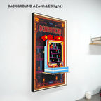 Wall Display Frame for LEGO® Super Mario™ Donkey Kong™ Arcade (72051)