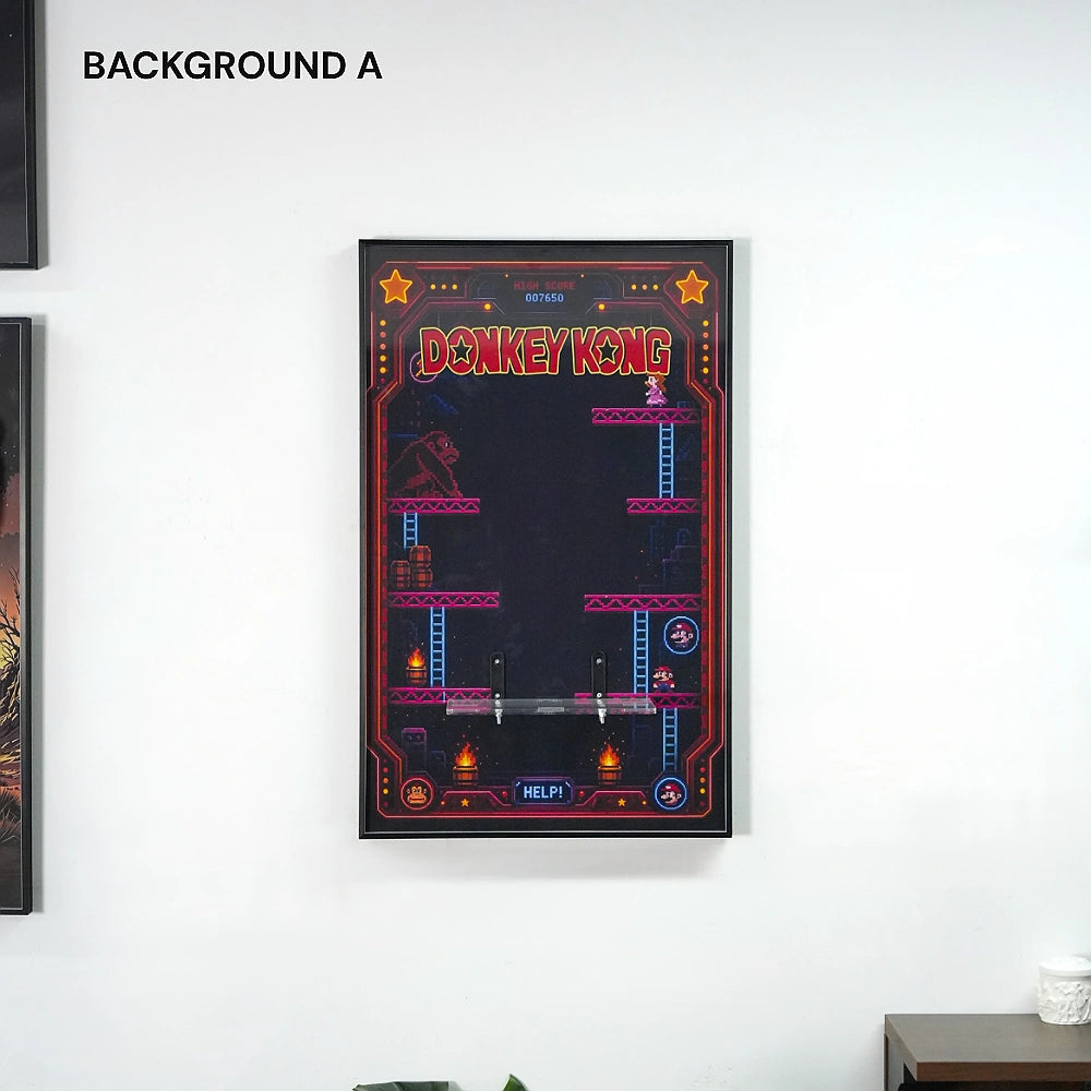 Wall Display Frame for LEGO® Super Mario™ Donkey Kong™ Arcade (72051)