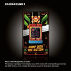 Wall Display Frame for LEGO® Super Mario™ Donkey Kong™ Arcade (72051)