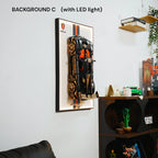 Wall Display Frame for LEGO® Technic™ Koenigsegg Sadair's Spear Megaca (42232)