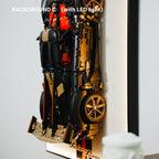 Wall Display Frame for LEGO® Technic™ Koenigsegg Sadair's Spear Megaca (42232)