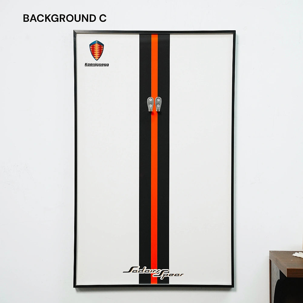 Wall Display Frame for LEGO® Technic™ Koenigsegg Sadair's Spear Megaca (42232)