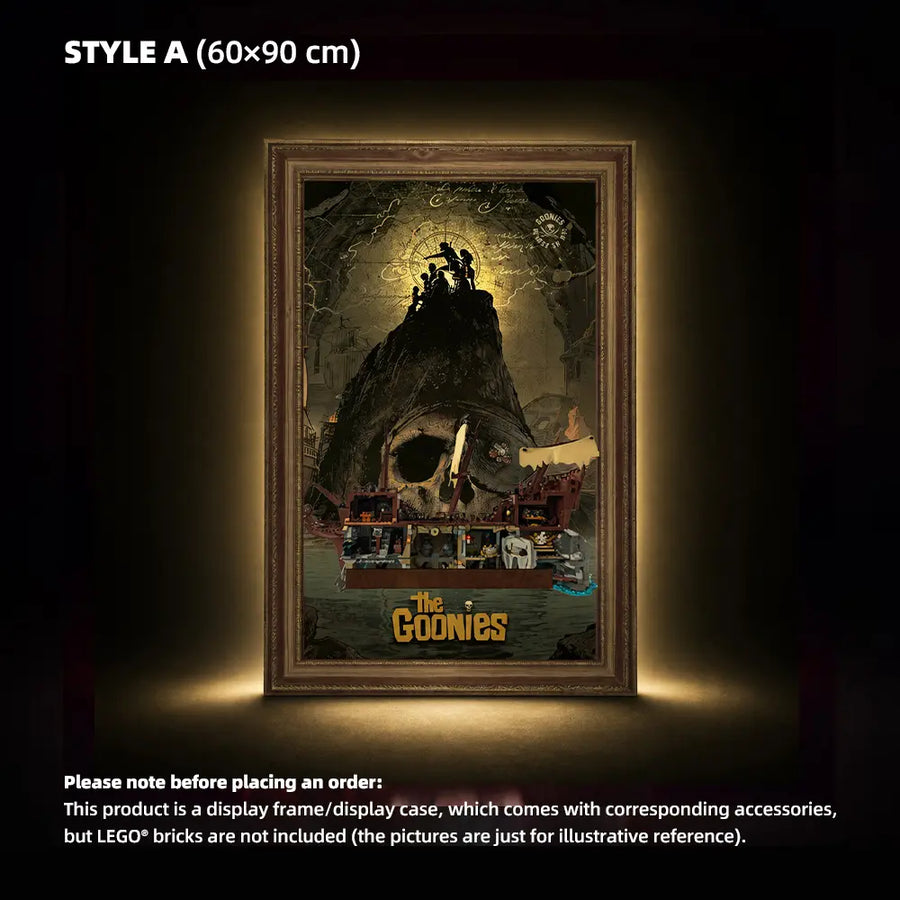 Wall Display Frame for LEGO® The Goonies (21363)