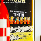 Wall Display Frame for LEGO® Tintin Moon Rocket (21367)