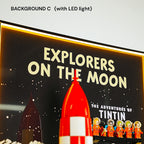 Wall Display Frame for LEGO® Tintin Moon Rocket (21367)