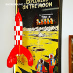 Wall Display Frame for LEGO® Tintin Moon Rocket (21367)