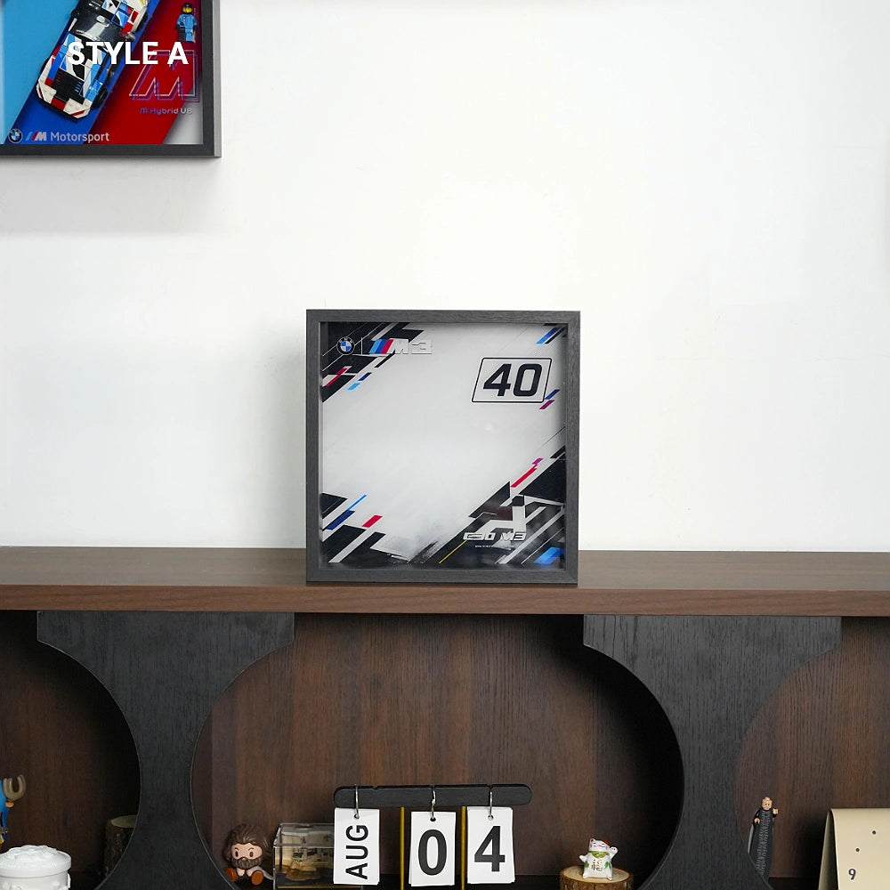 Wall Mountable Display Case for LEGO® Speed Champions BMW M3 (E30) (77263)