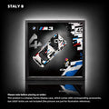 Wall Mountable Display Case for LEGO® Speed Champions BMW M3 (E30) (77263)