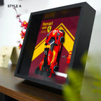 Wall Mountable Display Case for LEGO® Speed Champions Ferrari 499P (77261)