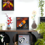 Wall Mountable Display Case for LEGO® Speed Champions The Fast and The Furious Toyota Supra MK4 (77260)