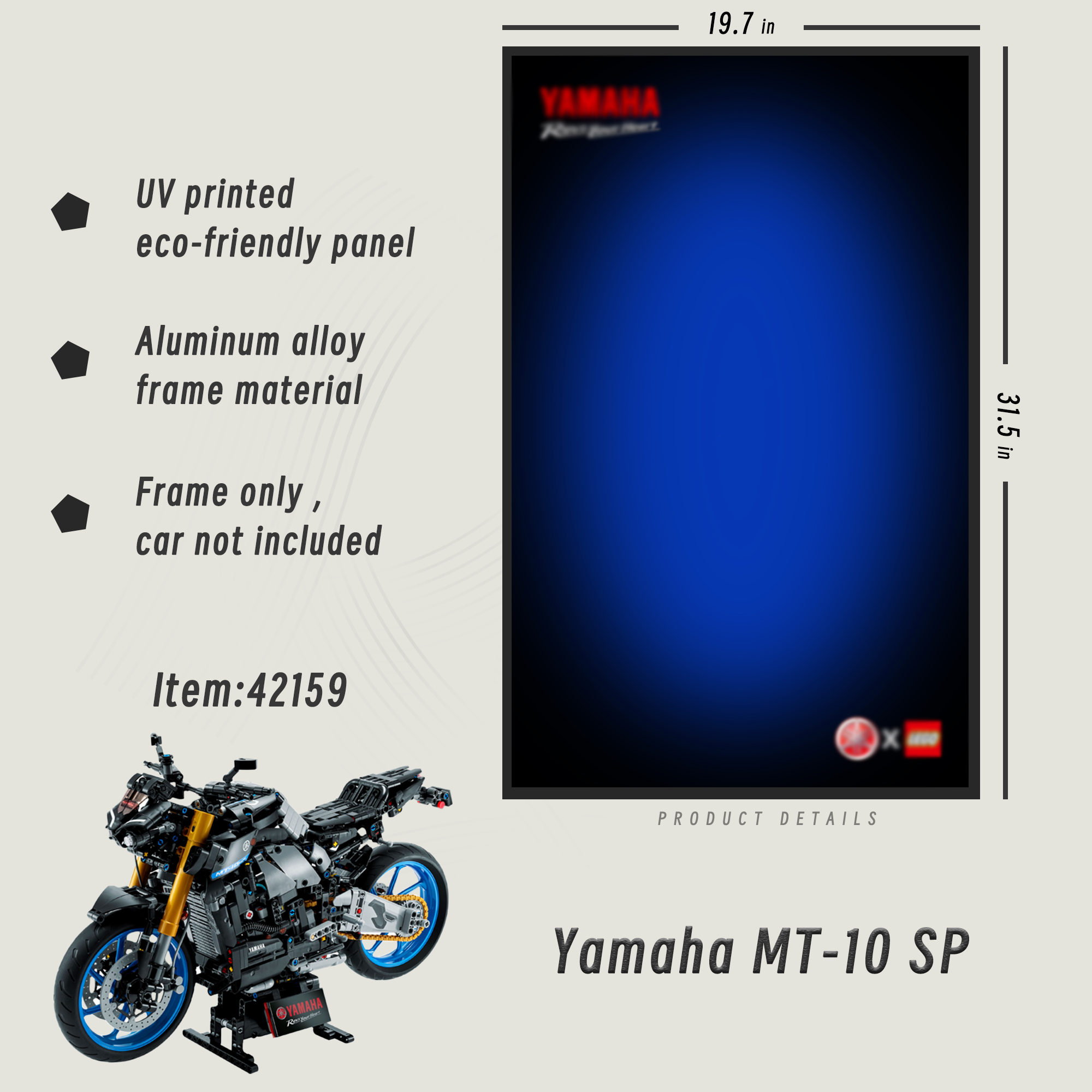 Display Frame for Yamaha MT-10 SP