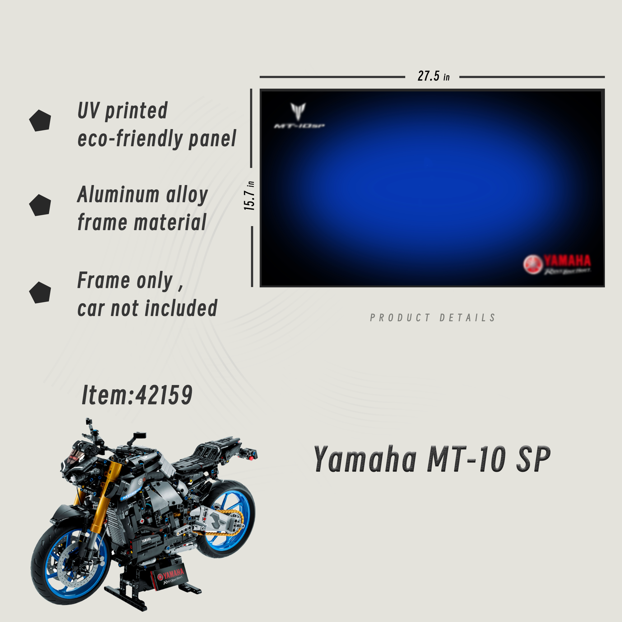 Display Frame for Yamaha MT-10 SP