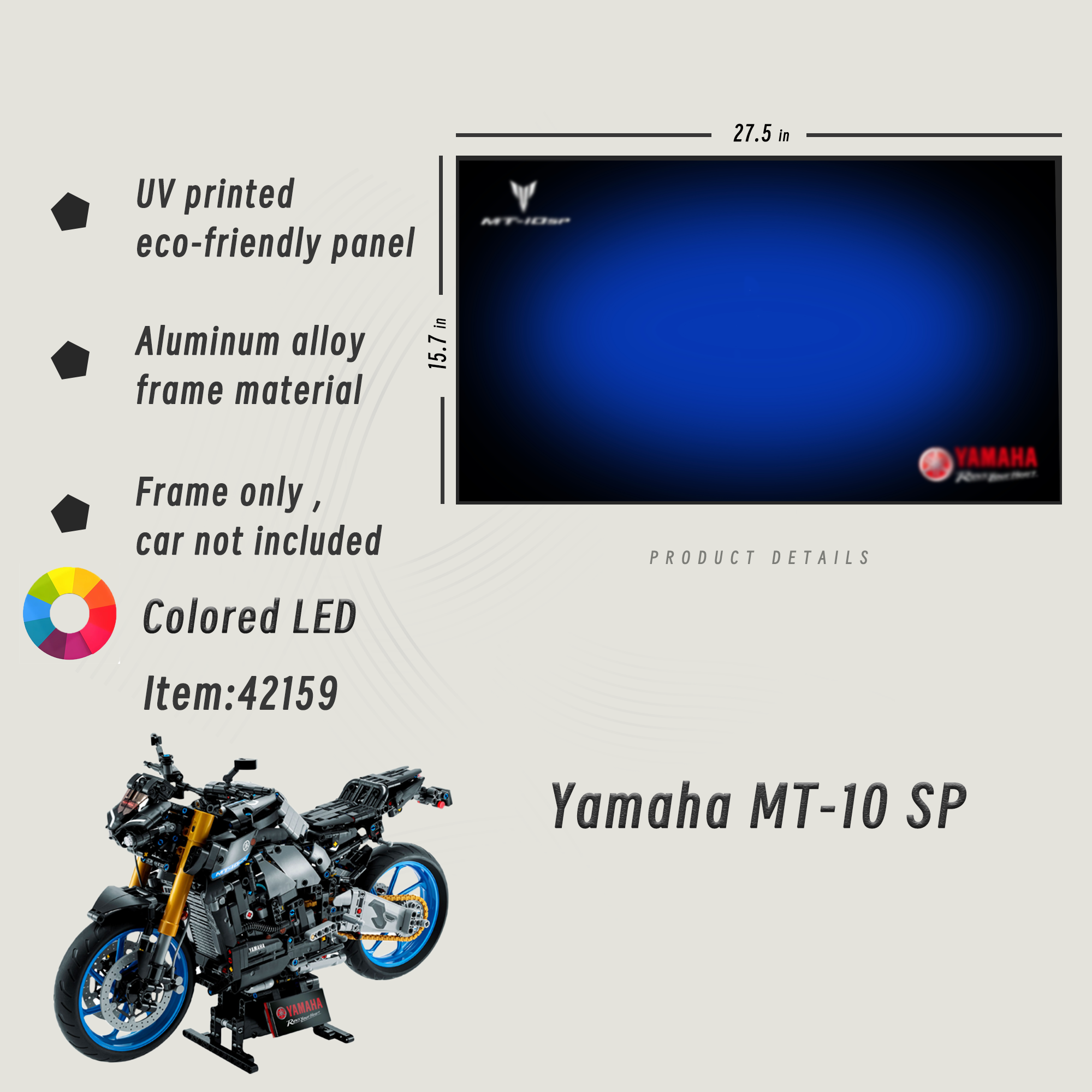 Display Frame for Yamaha MT-10 SP