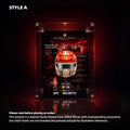 Vitrine LEGO pour Casque Charles Leclerc Scuderia Ferrari HP (43014)