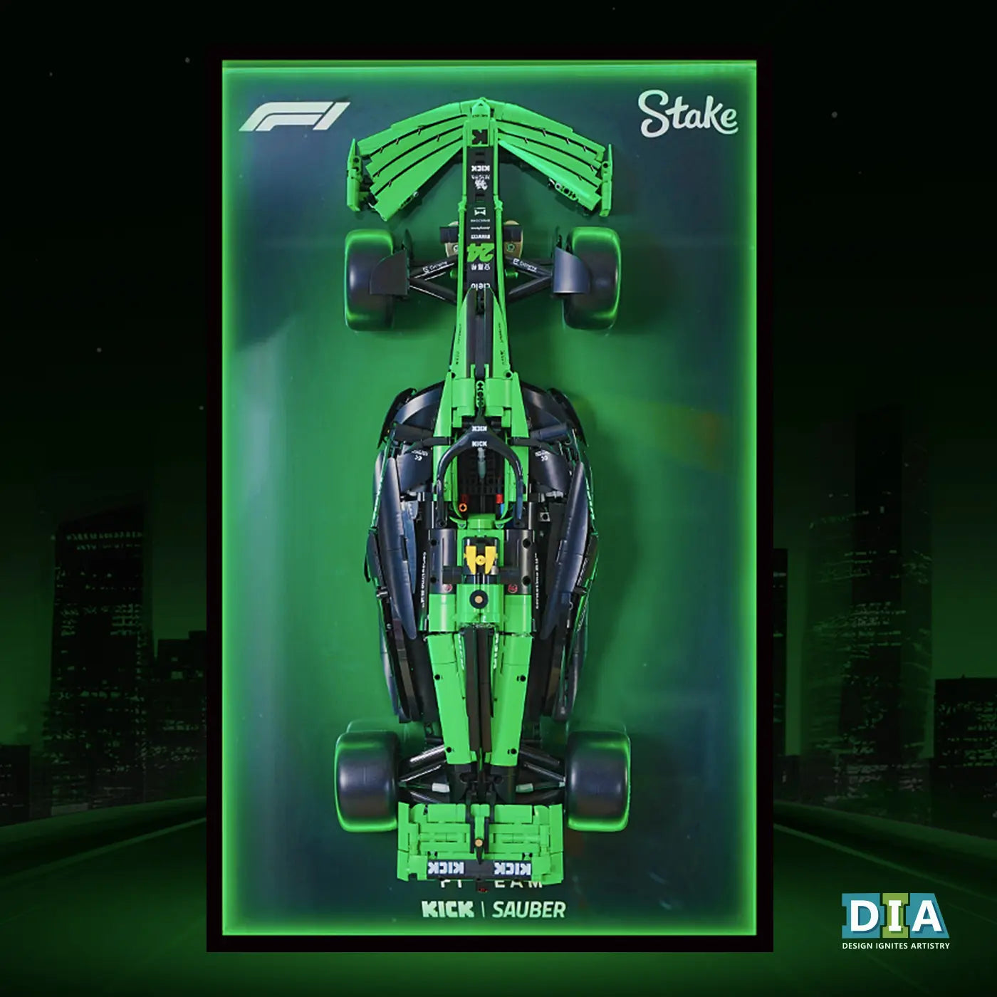 LEGO™ Frame for KICK SAUBER C44