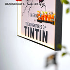 Wall Display Frame for LEGO® Tintin Moon Rocket (21367)