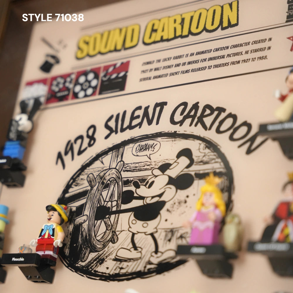 LEGO Display Case for Disney 100 Minifigures (71038)&(71024)&(71012)