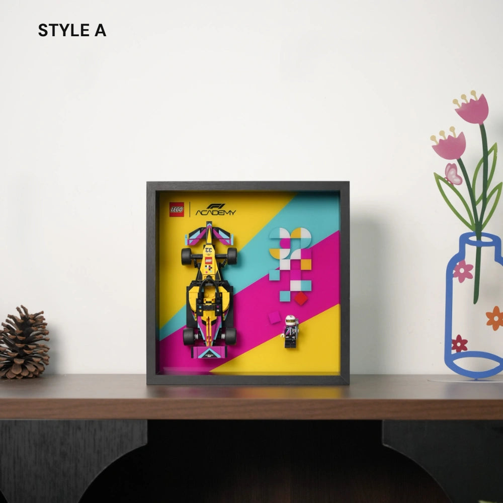 LEGO F1 Display Case for Speed Champions F1 ACADEMY LEGO Race Car (77258)