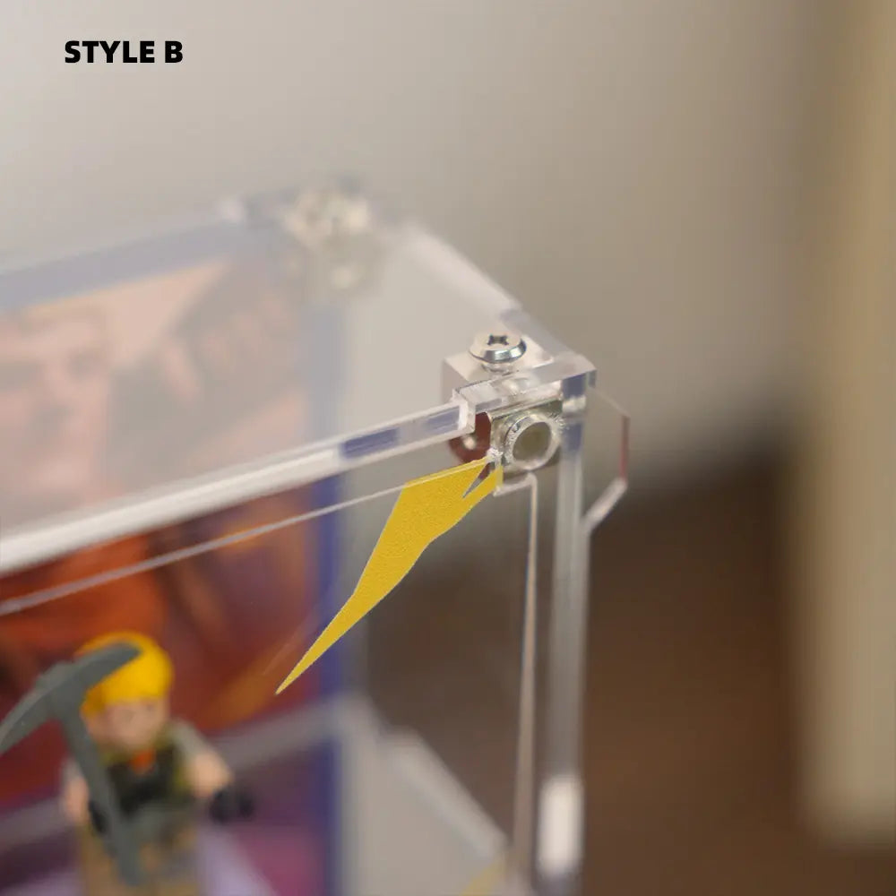 LEGO Display Acrylic Case for Battle Bus Minifigures(77073)