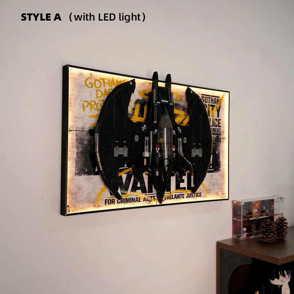 LEGO Display Frame for 1989 Batwing (76161)