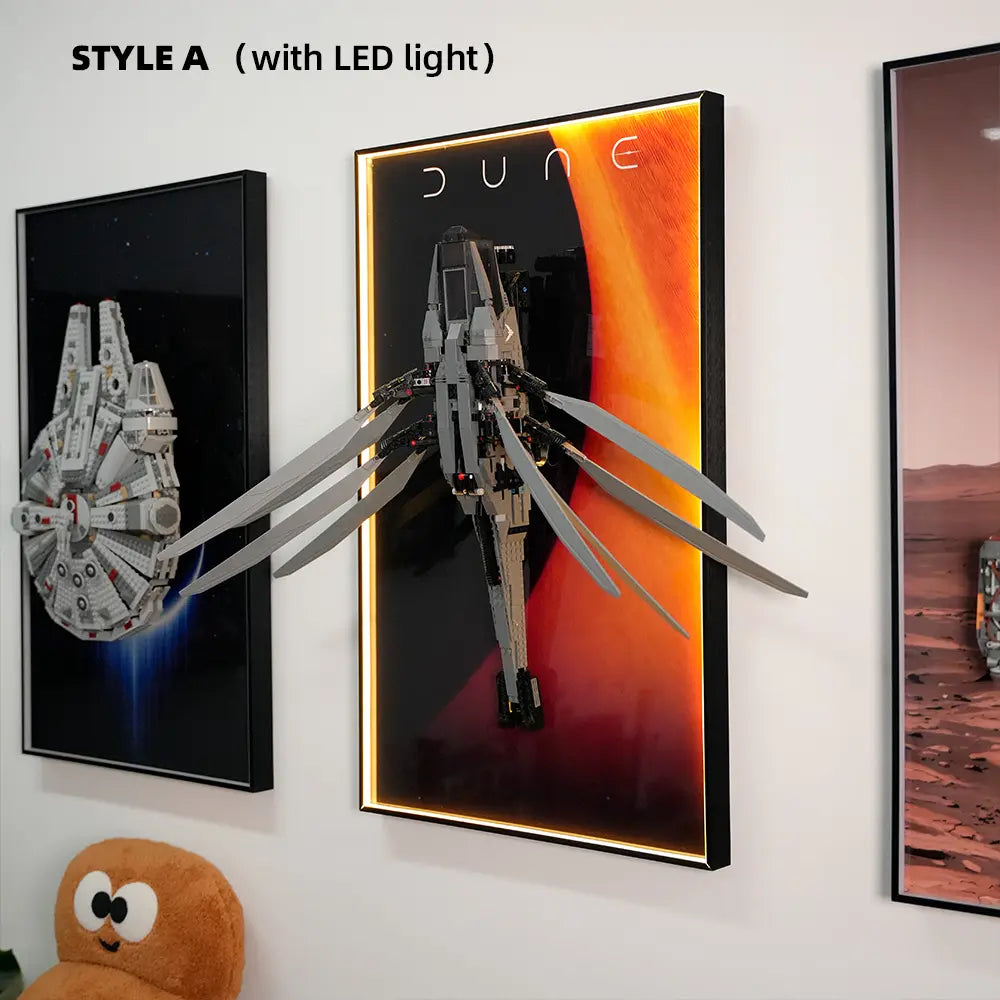 Cadre LEGO™ F1 pour Oracle Red Bull RB20 (42206) | Support Mural Technic