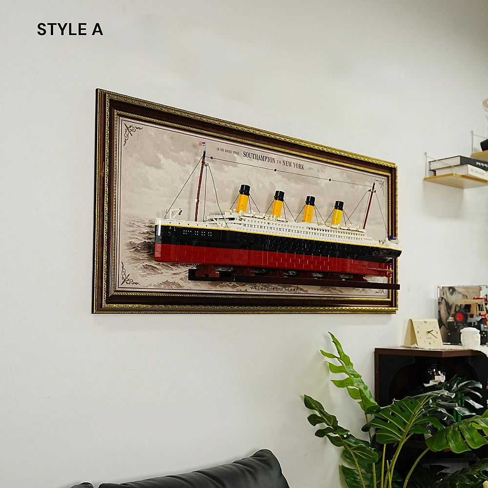 Wall Display Frame for LEGO® Icons Titanic(10294)