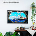 Cadre LEGO pour Jaws (21350)
