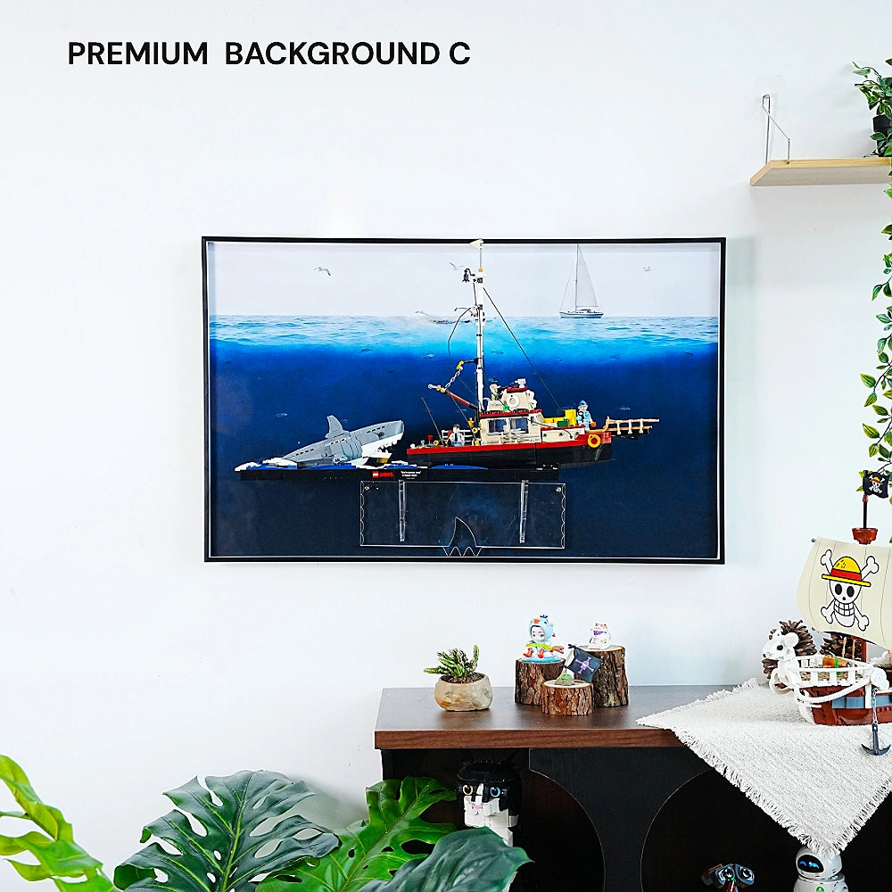 Cadre LEGO pour Jaws (21350)