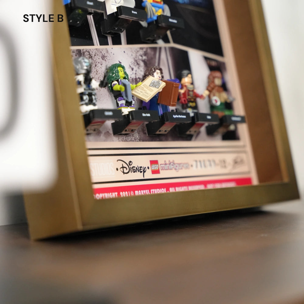 LEGO Display Case for Minifigures Marvel Series  (71031)&(71039)