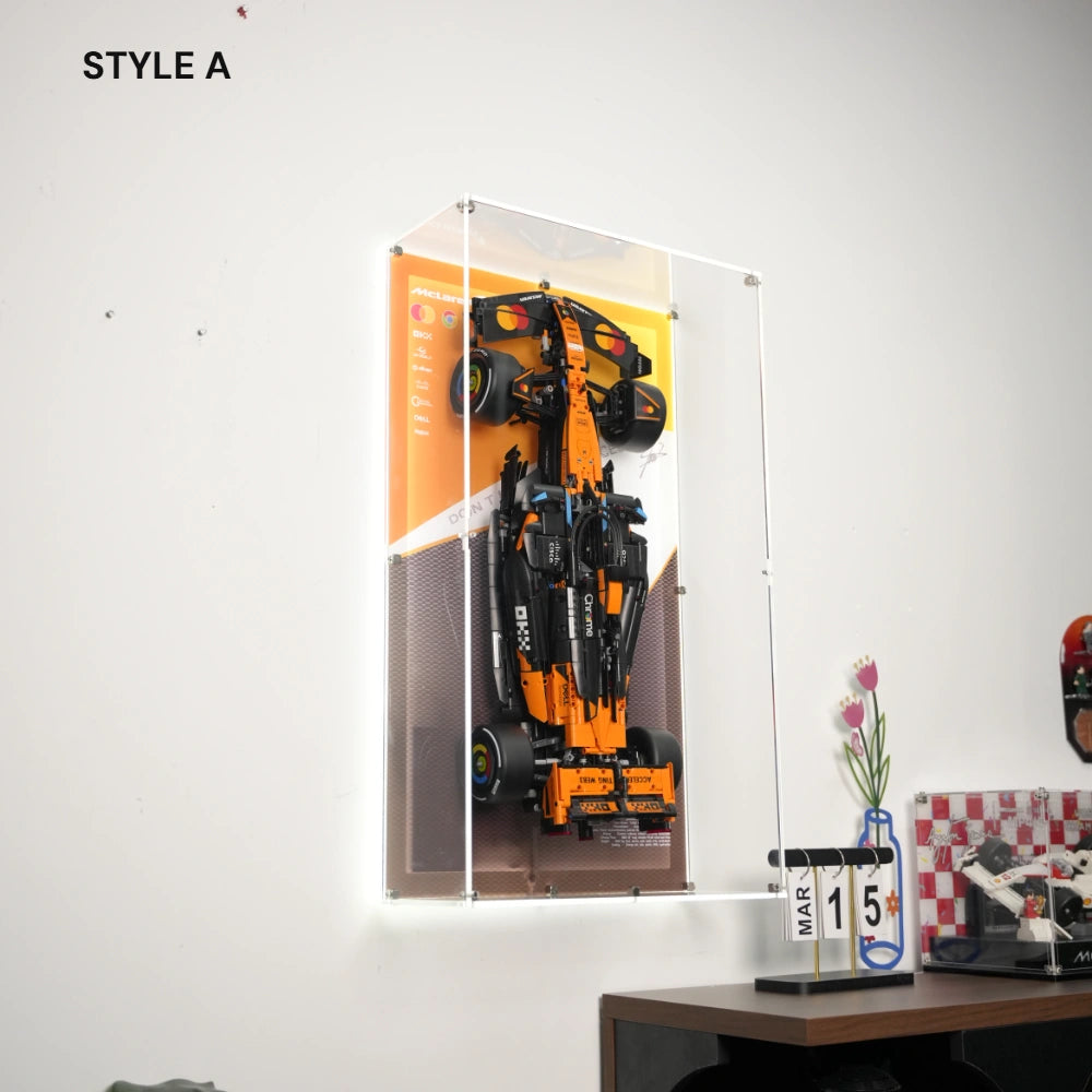 LEGO Display Frame Acrylic Dust Cover for McLaren MCL39 F1 Car (42228)