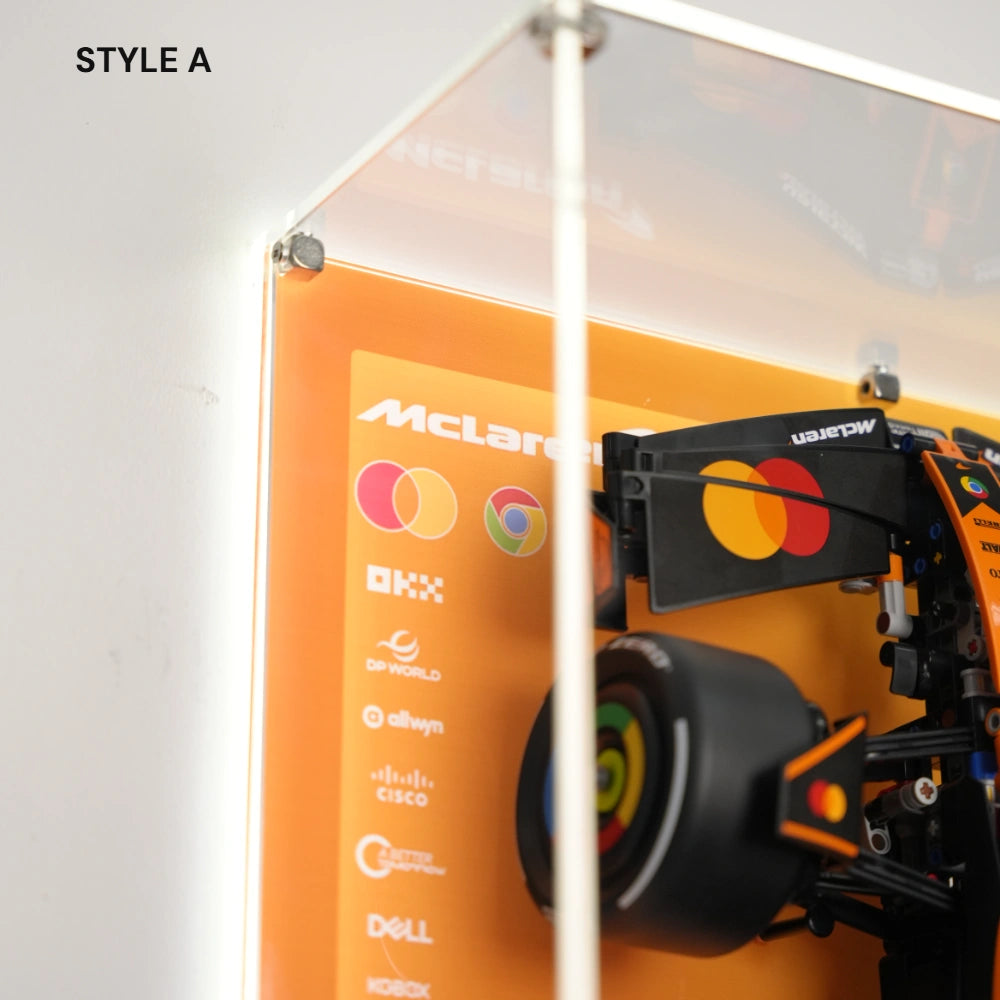 LEGO Display Frame Acrylic Dust Cover for McLaren MCL39 F1 Car (42228)