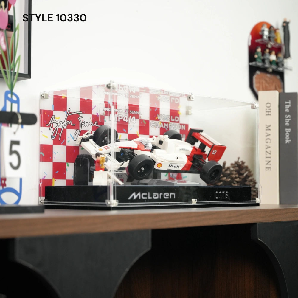 LEGO Display Case for Icons: F1 Legends (10330, 10353, 11375)
