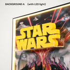 LEGO Display Frame for Marvel & Batman & Star Wars Logo trinity(75407&76330&76313)