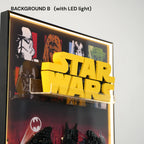 LEGO Display Frame for Marvel & Batman & Star Wars Logo trinity(75407&76330&76313)