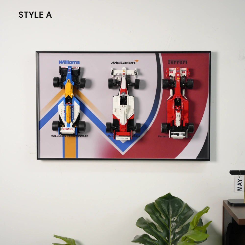 LEGO Display Frame for F1 Legends (10330, 10353, 11375)