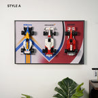 LEGO Display Frame for F1 Legends (10330, 10353, 11375)