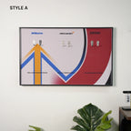 LEGO Display Frame for F1 Legends (10330, 10353, 11375)