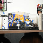 Acryl-Vitrine LEGO MCLAREN MP4/4 F1 & AYRTON SENNA