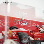 Acryl-Vitrine LEGO MCLAREN MP4/4 F1 & AYRTON SENNA