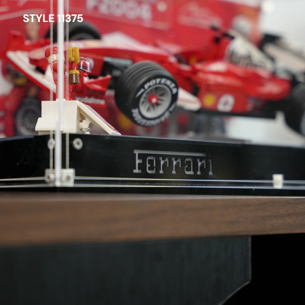 Acryl-Vitrine LEGO MCLAREN MP4/4 F1 & AYRTON SENNA