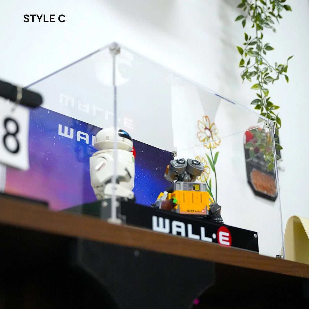 Acrylic Display Case for LEGO® WALL-E and EVE (43279)