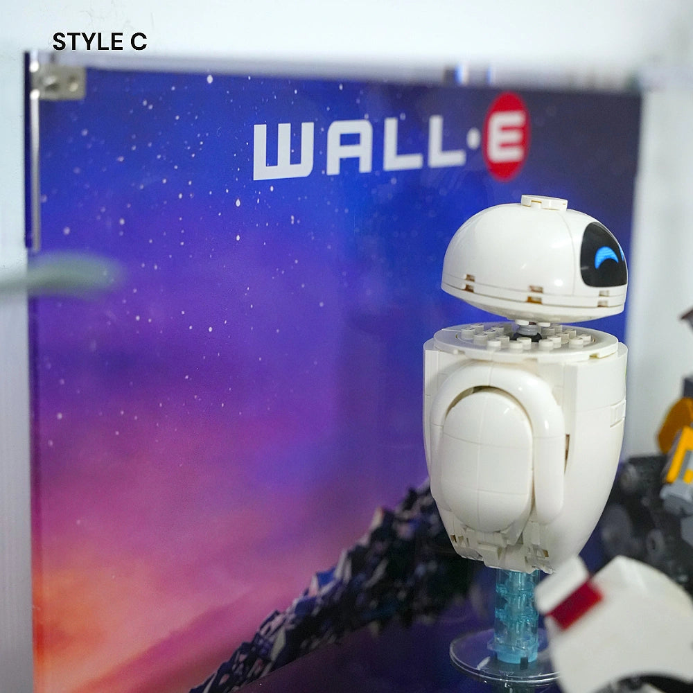Acrylic Display Case for LEGO® WALL-E and EVE (43279)