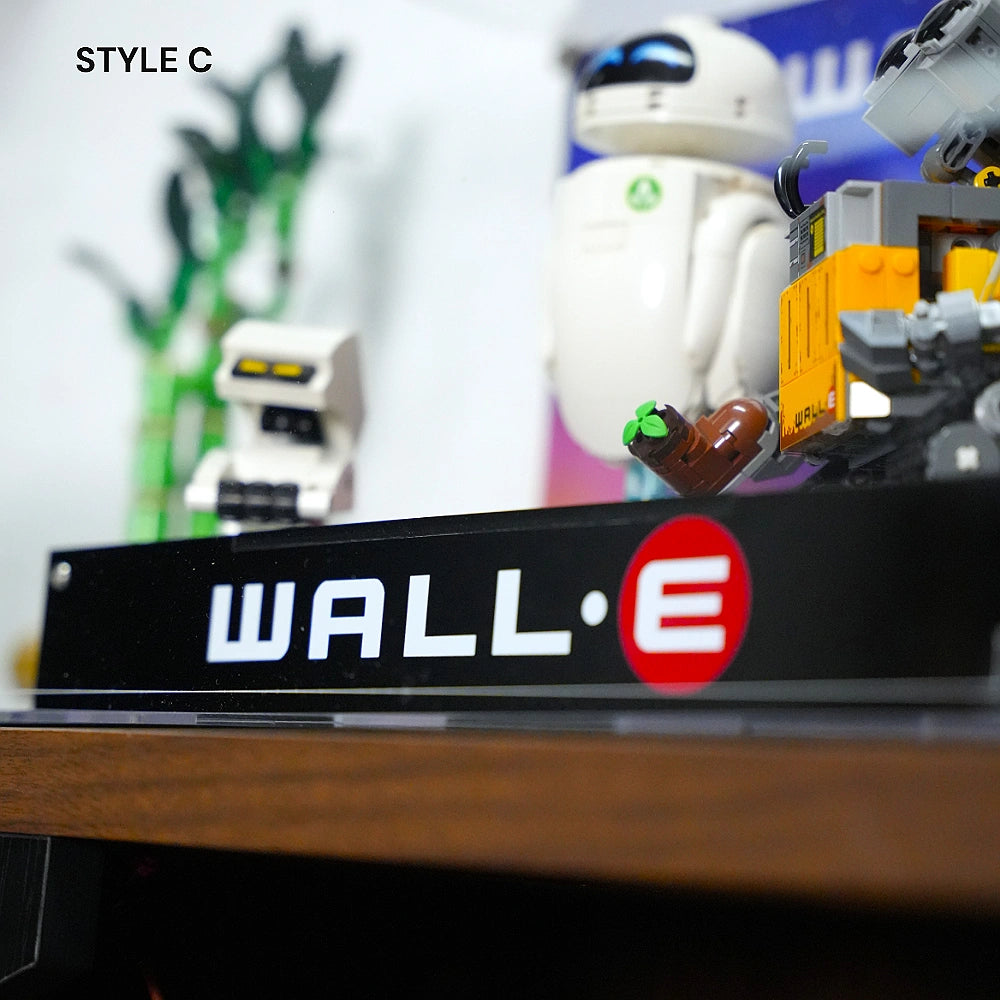 Acrylic Display Case for LEGO® WALL-E and EVE (43279)