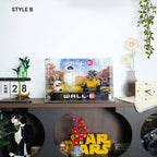 Acrylic Display Case for LEGO® WALL-E and EVE (43279)